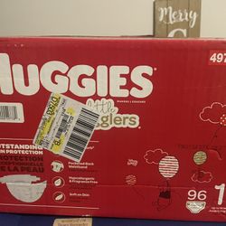 96 Huggies Size 1 