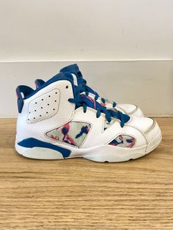 Air Jordan 6 Retro GS 'Green Abyss' Sneakers