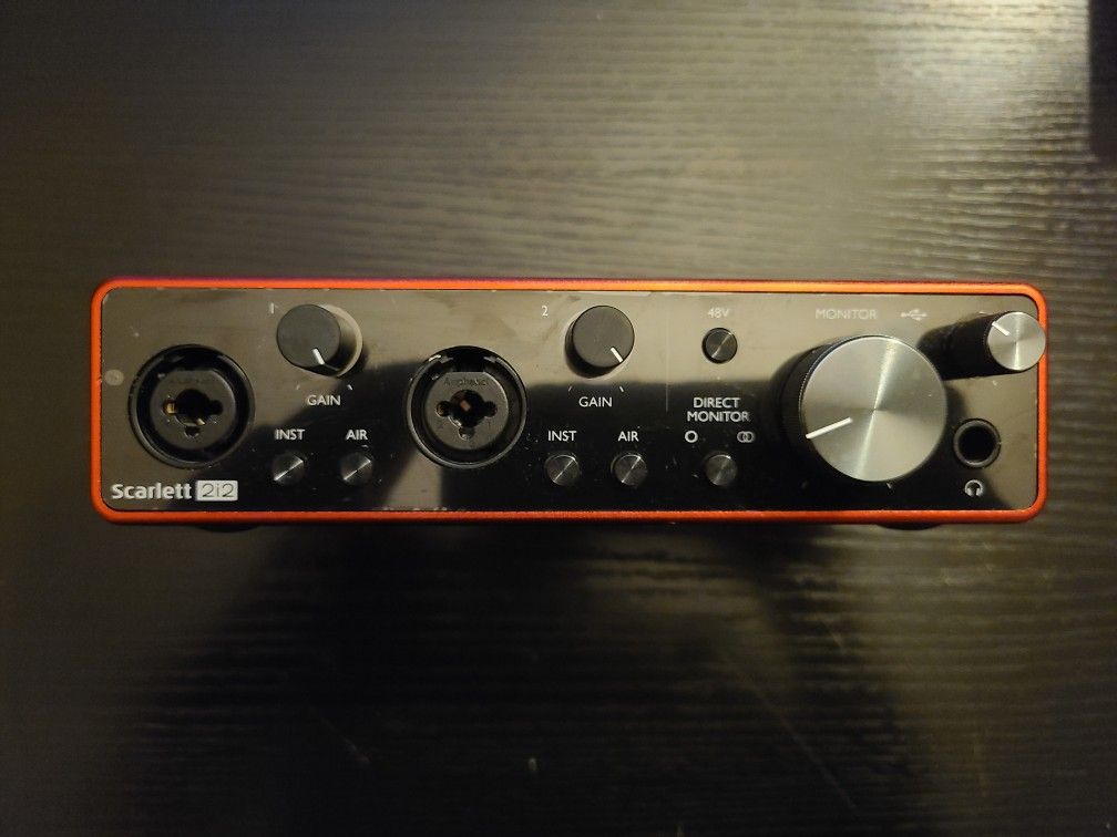Focusrite Scarlett 2i2 3rd Gen. 2-Channel USB Audio Interface