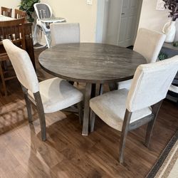 4 Chair Dining Table 
