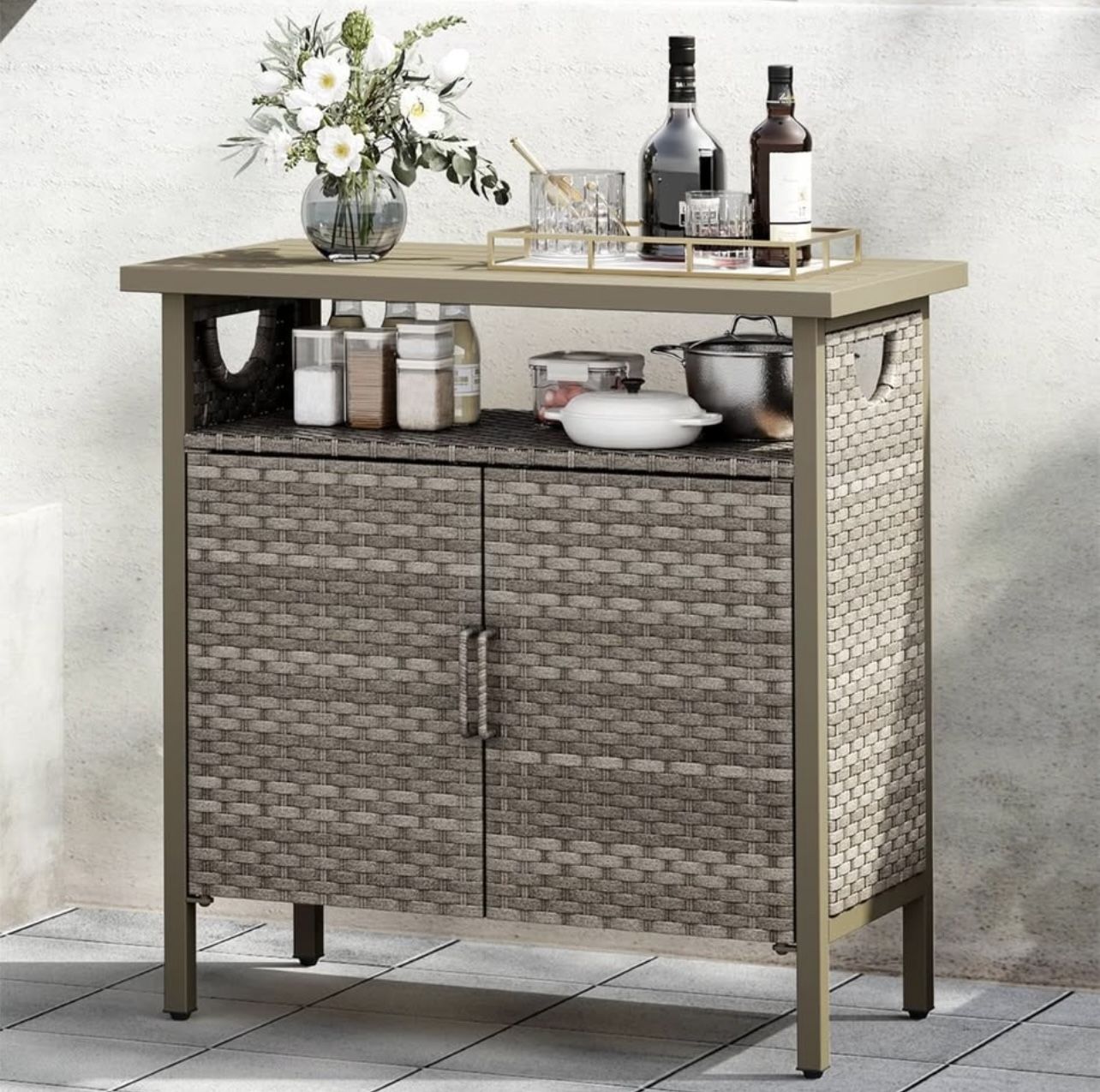 STORAGE CABINET INDOOR/OUTDOOR BRAND NEW JUST BUILT!!!