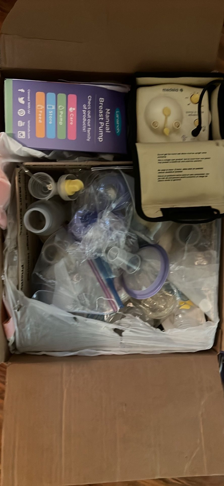 Medela Breast Pump And Accessories