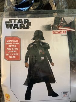 Star Wars child Médium (size 8-10) For 5-7 Years Old