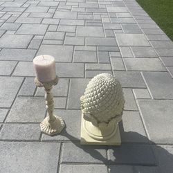 Candle Holder And sculpture