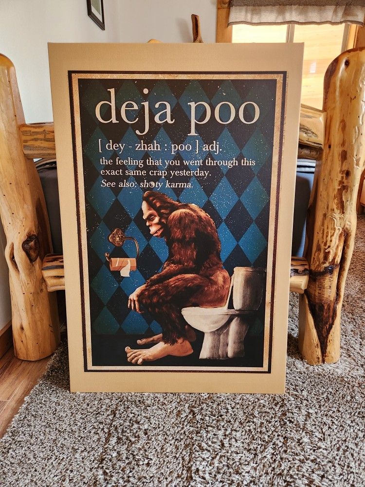 Bigfoot Canvas Art