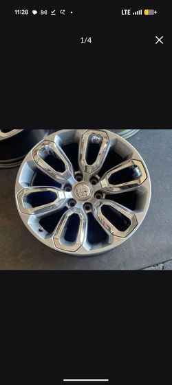 Dodge Ram 1500 Factory OEM Wheels Rims Set 6x139.7. Set of 5 OEM 20x9 Rims 2019-2025 Ram 1500 Laramie