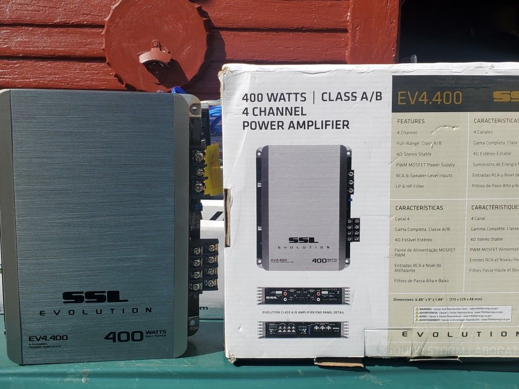 Car Amp Sound Storm SSL 400