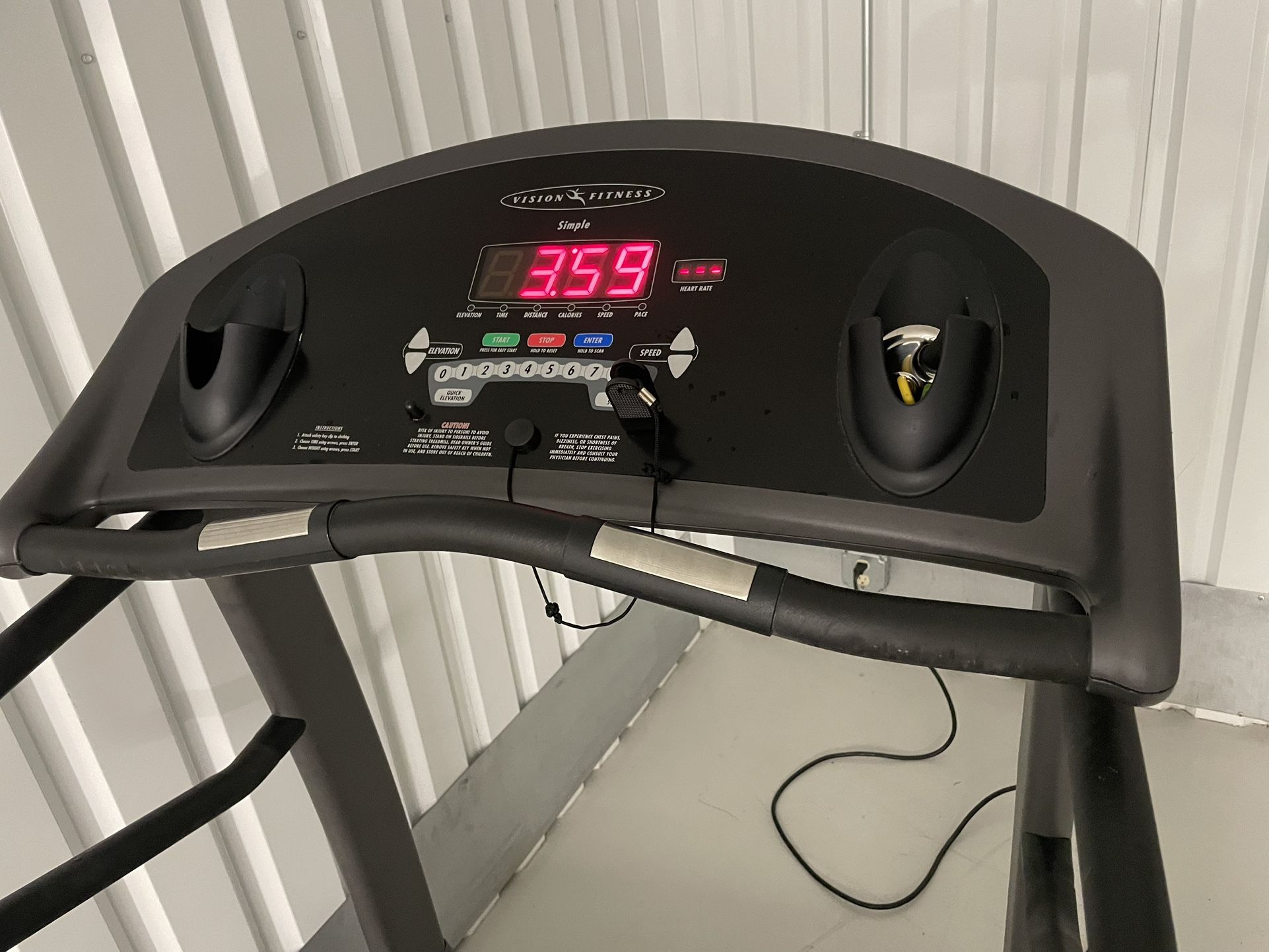 Vision Fitness Treadmill T9450
