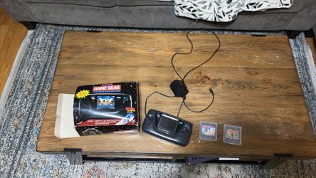 Sega Game Gear CIB with 2 games