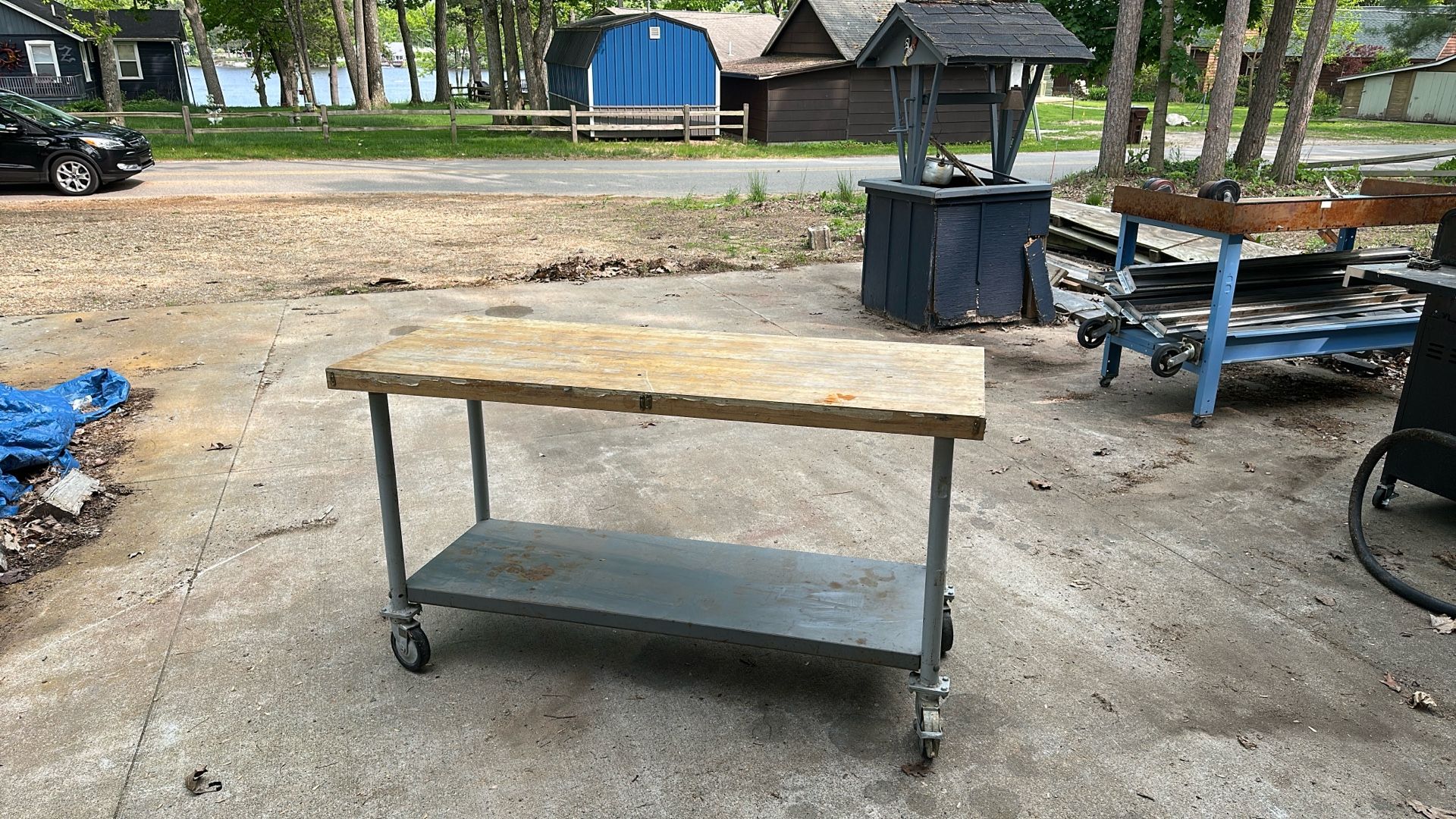 Shop Table 5’x2’