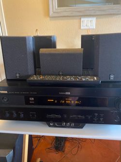 Yamaha HTR-5440 AV Receiver with Speakers