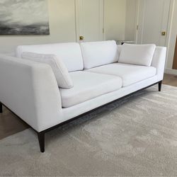 RH Italia taper Arm sofa 7’