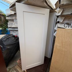 White Shaker Cabinet Door Panel