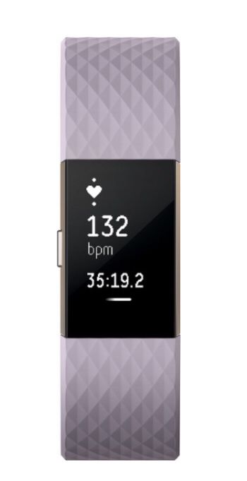 Fitbit charge HR (Rose gold & lavender)