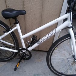 Comfort Shimano 7 Speed Bikes Bicycles Gravity Dutch Express Ladies White