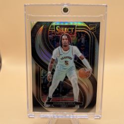 2024/25 Stephon Castle Select Silver Prizm Rookie Card🔥