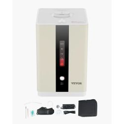 407*Hydrogen Inhalation Machine, 99.99% High Purity Hydrogen Inhaler, HO-Separated 225ml/min (150 H+75 O) Dual Port Hydrogen Oxygen Inhaler, Hydrogen-