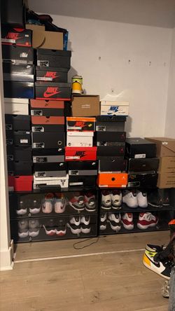 Size 13 mostly but Sneaker lot for sale