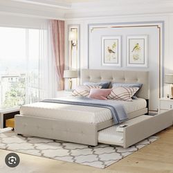 Full bed with twin trundle