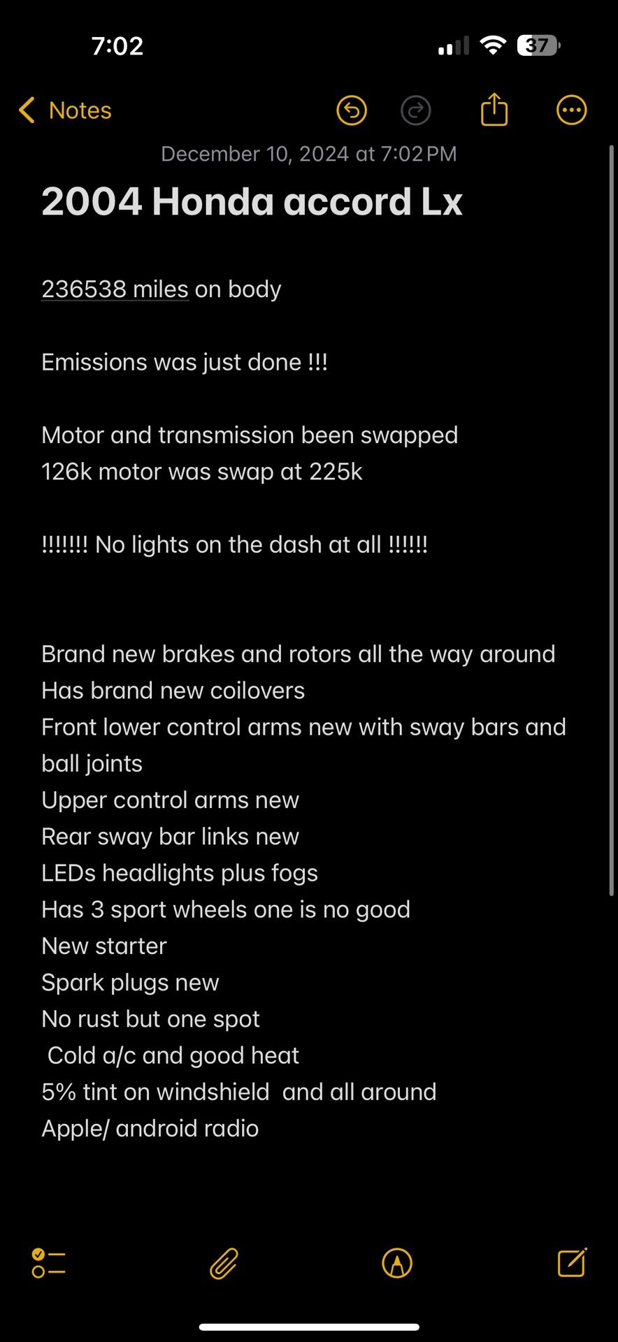 2004 Honda Accord