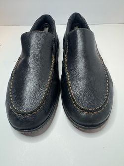 Born Black Leather Driving Loafers Mens Size 10.5M
