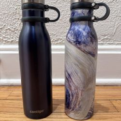 Contigo Couture 20 oz Water Bottles/Thermos (2ea sold together)