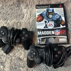 Ps2 Controller Plus Madden Game