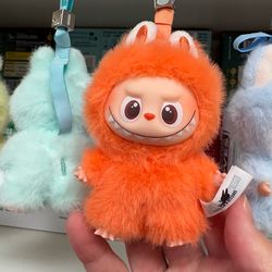 POP MART Labubu V4 The Monsters Pin For Love Alphabet Plush Pendant - Letter Z