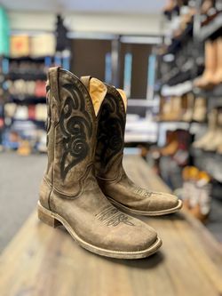 CORRAL Western Boots Cowboy Grey Sz 9