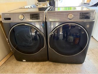 Sets Washers & Dryer Electric  Samsung RVT   Steam