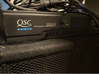 QSC professional amplifier