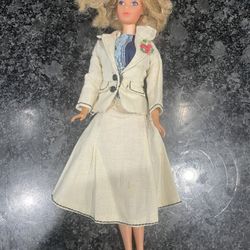 Vintage Mattel 1966 Barbie Miss America Taiwan With Crown