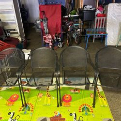 Indoor Outdoor  Metal Chairs 
