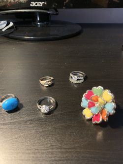 5 rings sizes 7-8