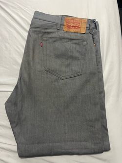 Levi 501s pants grey size 44x32