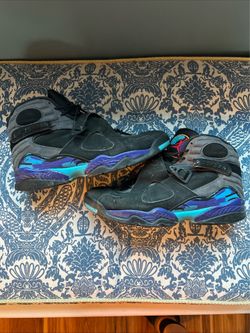 Air Jordan 8 retro aqua shoes