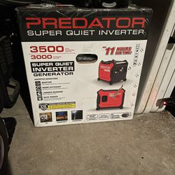 3500 Watt Predator Generator