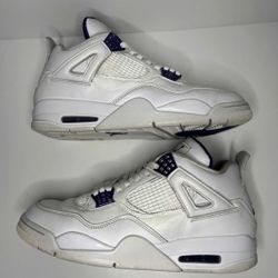 Jordan 4 Metallic Purple Size 10.5