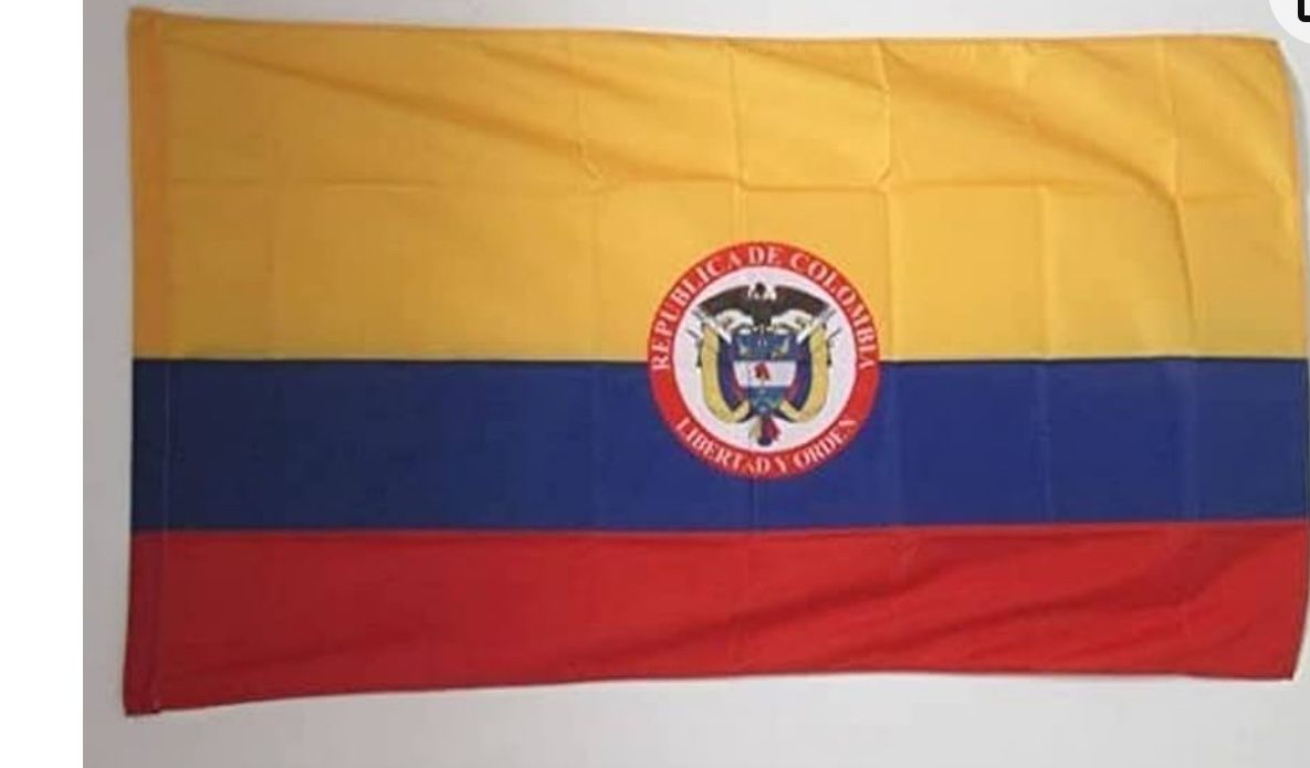 Bandera De Colombia 3’ X 5’