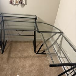 Glass Desk
