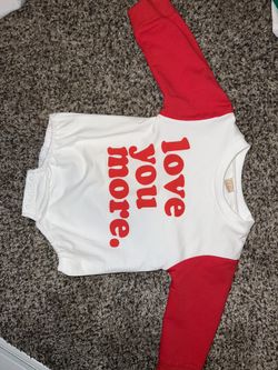 Love You More Baby Sweater