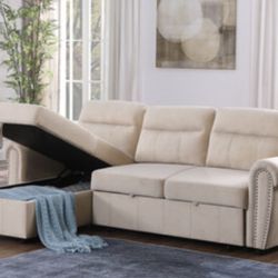 Reversible Sleeper Sectional