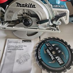Makita Batter Operated Rear Handled Saw