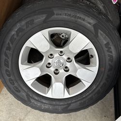 4 Goodyear Wrangler Tires 275/65R18 w/ Rims – Truck/SUV