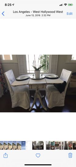 Chair covers - 2 white