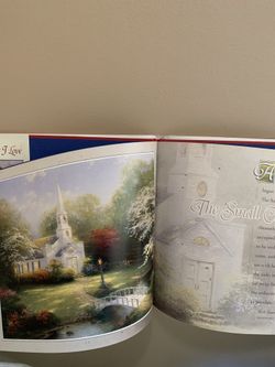 Thomas Kinkade Book -Special Edition of Hometown Memories