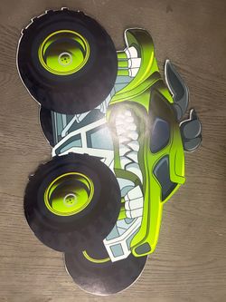 Monster jam truck cut outs