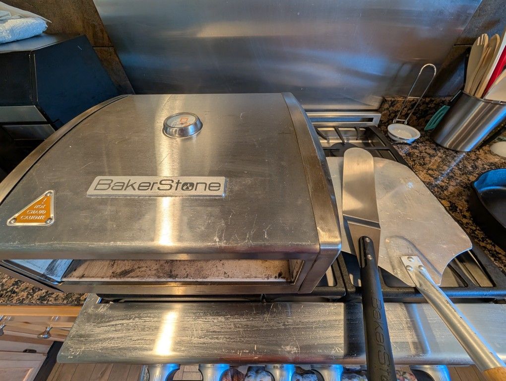 Baker Stone Pizza Oven - For Gas Stove