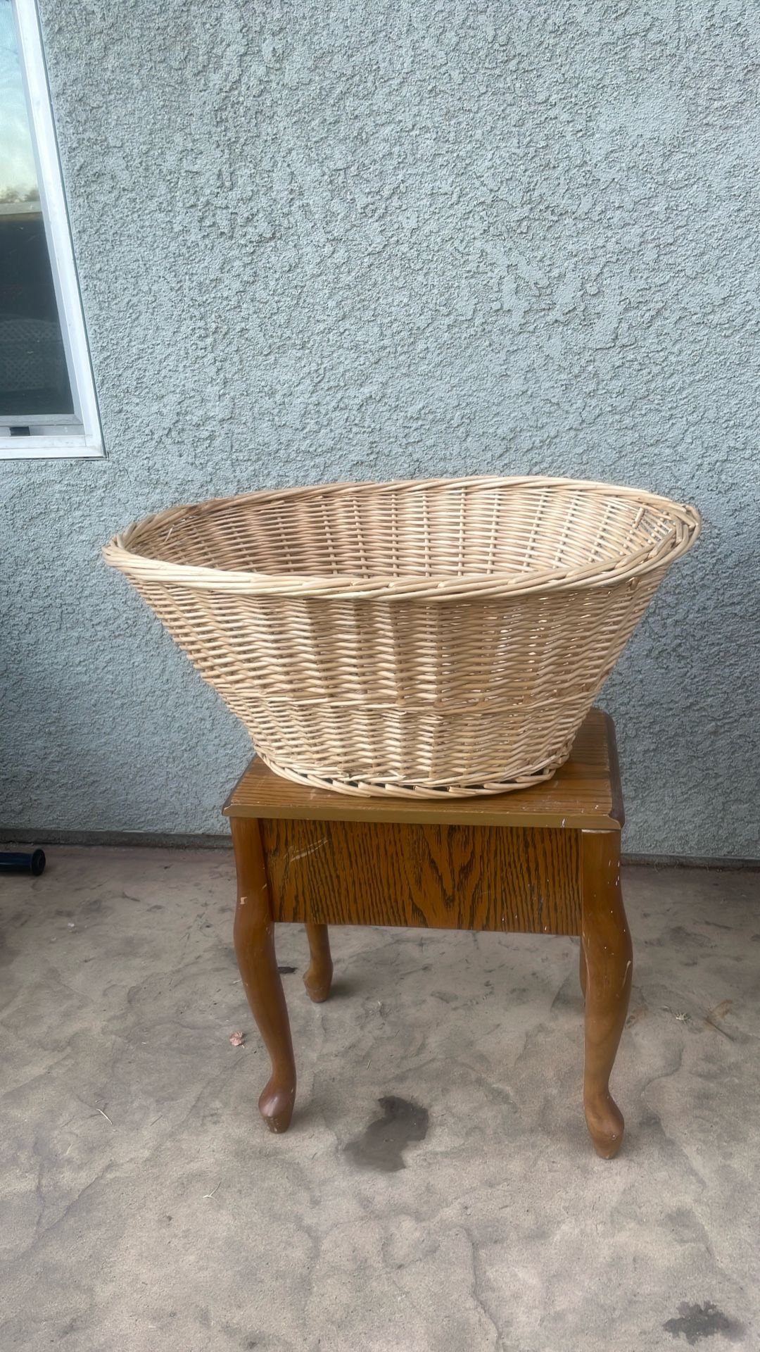 Natural Wicker Básquet