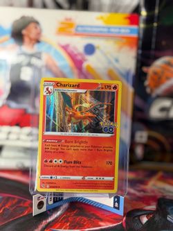 Charizard Holo Pokémon GO Card 010/078